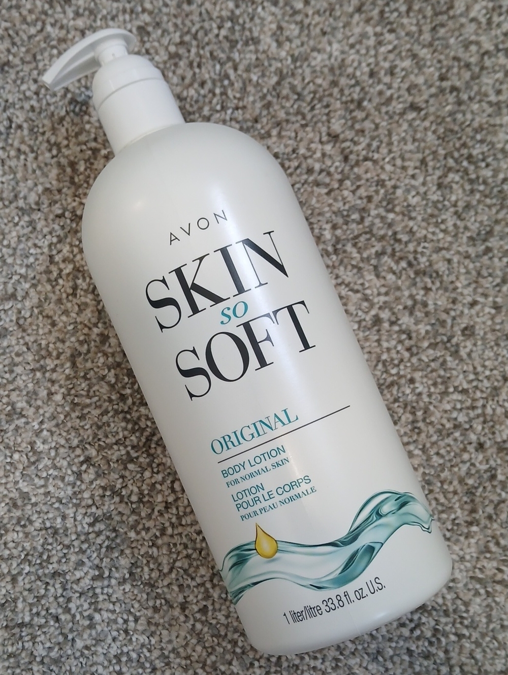 💐Skin Soft Soft Lotion Original Litre Pump Bottle Avon